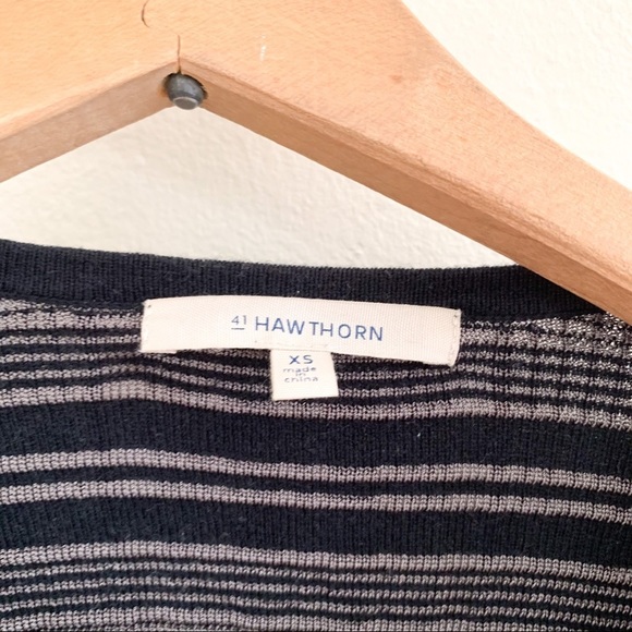 Stitch Fix 41 Hawthorn Textured Open Front Cardigan Sweater XS - Picture 3 of 6
